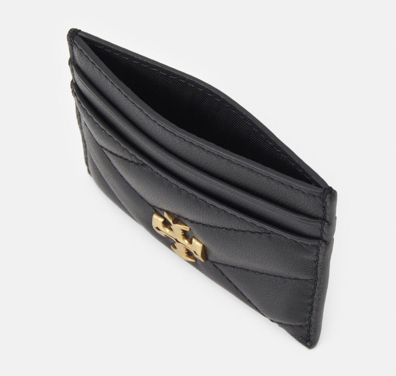 Portamonete: Tory Burch KIRA CHEVRON CARD CASE - Geldbörse – Nuovo e nell'imballaggio originale da Oberaach venduto da Dandy2021 2