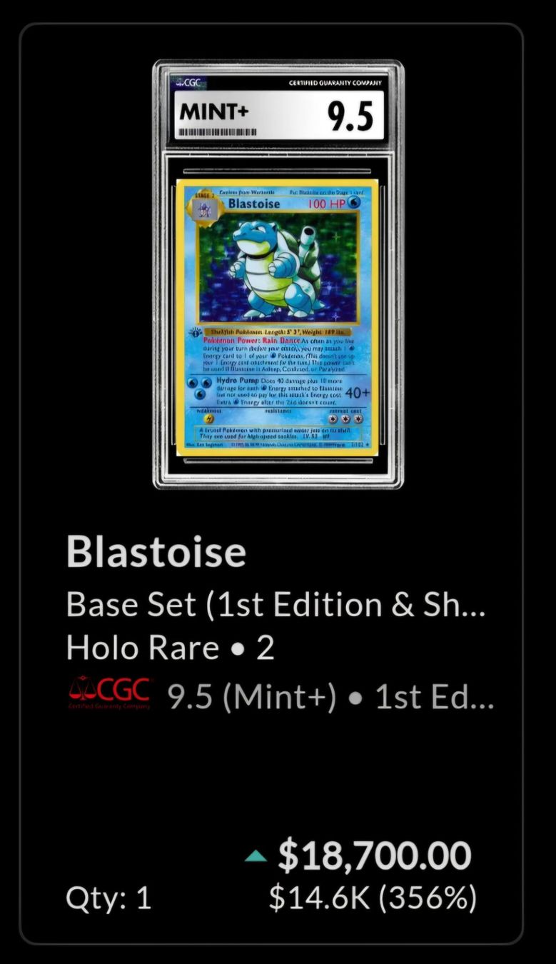Pokémon Carte collezionabili: Pokemon (1999), Blastoise, 1stEd, Base Set, vintage, clean – Usato da Lausen venduto da Misterspidy 8