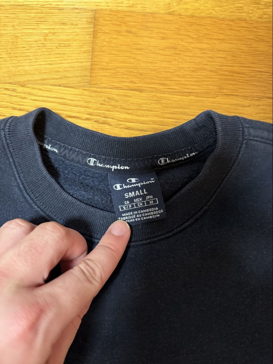 Champion Maglioni & Felpe: Champion Pullover dunkelblau Gr. S – Usato da Möhlin venduto da romano19 1