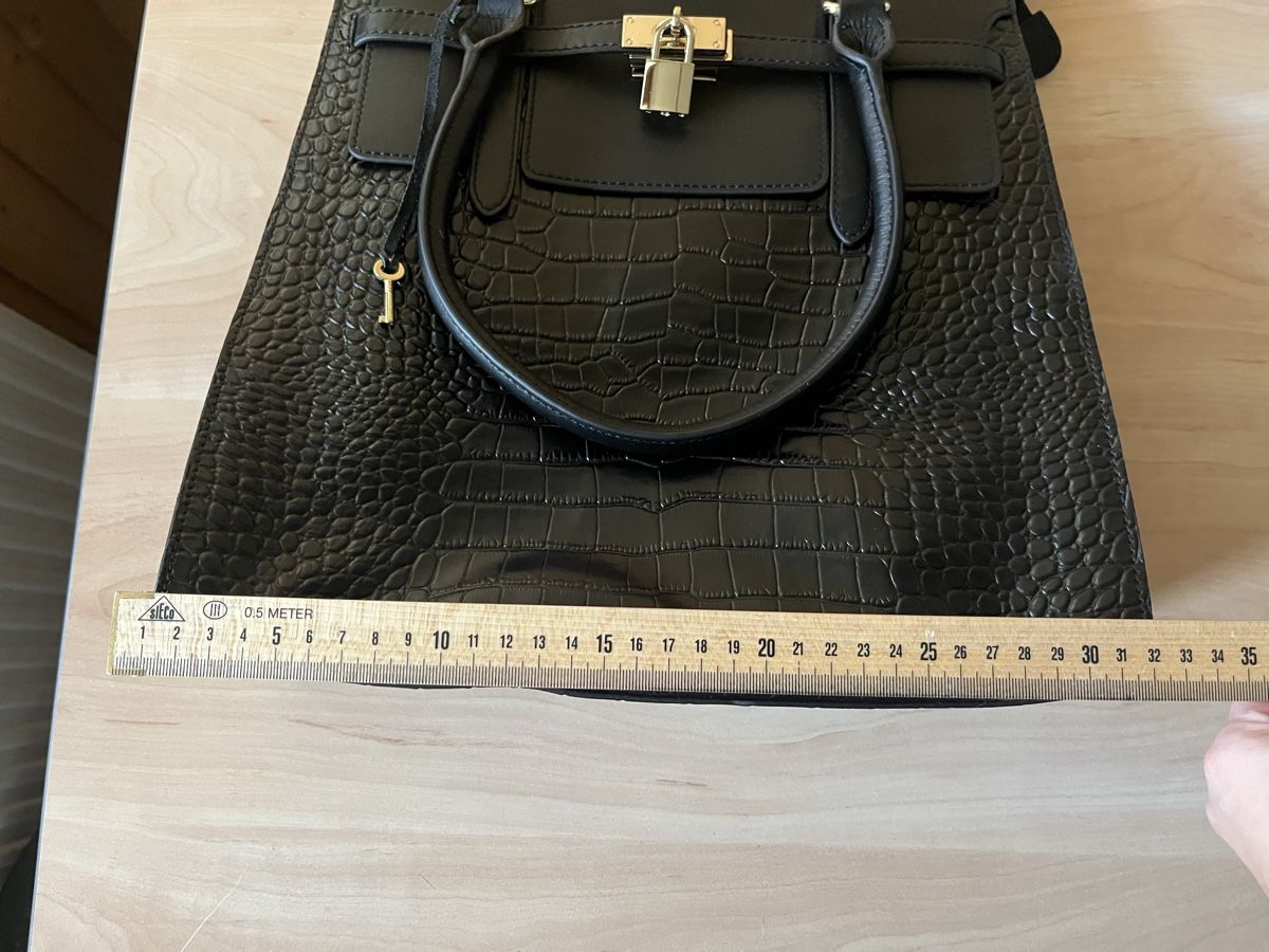 Taschen für Damen: Lorenzo Handtasche Schwarz Neu – Neu (gemäss Beschreibung) aus Burgdorf von Calvia 5