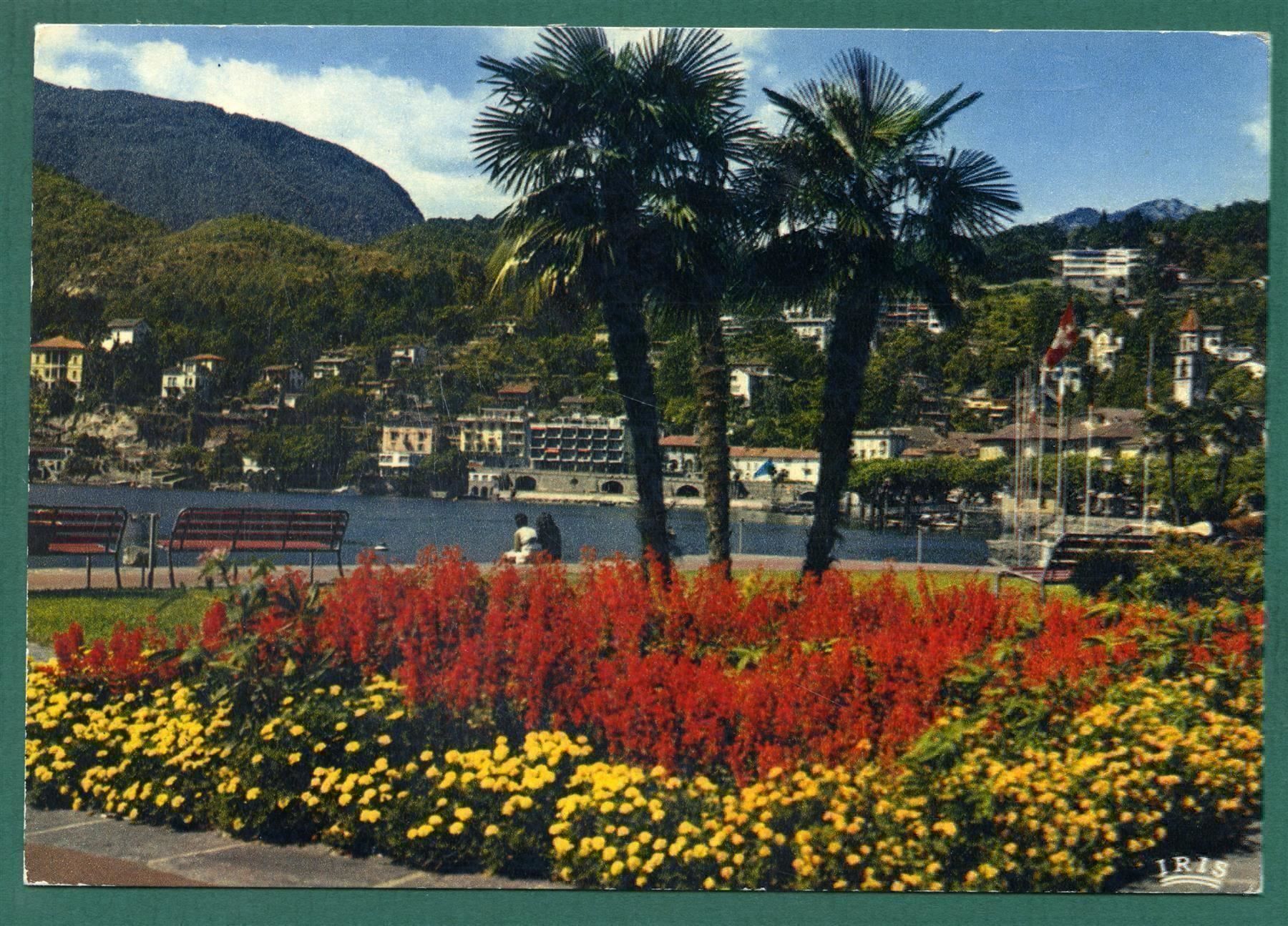 Cartoline postali: Ascona, 1975, gelaufen, Grossformat – Usato da Sargans venduto da Hausi1951