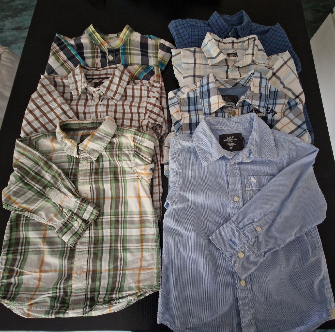H&M Lotti & Set di vestiti: H/M Hemden Paket Gr 86/104 – Usato da Hornussen venduto da Rysrys 1