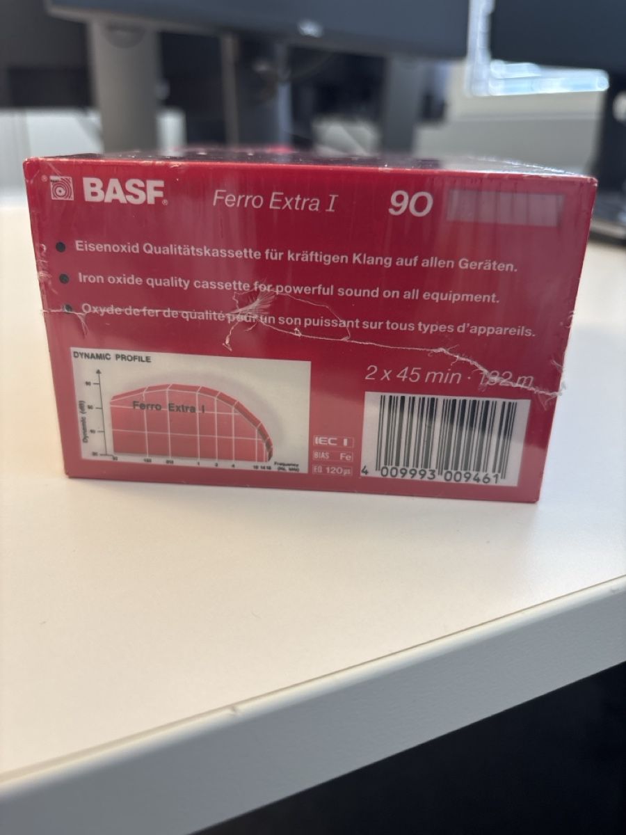 Cassettes audio: 10 x Basf Ferro Extra 90, OVP – Neuf (Voir description) à Zug par tlo_d2b2 2
