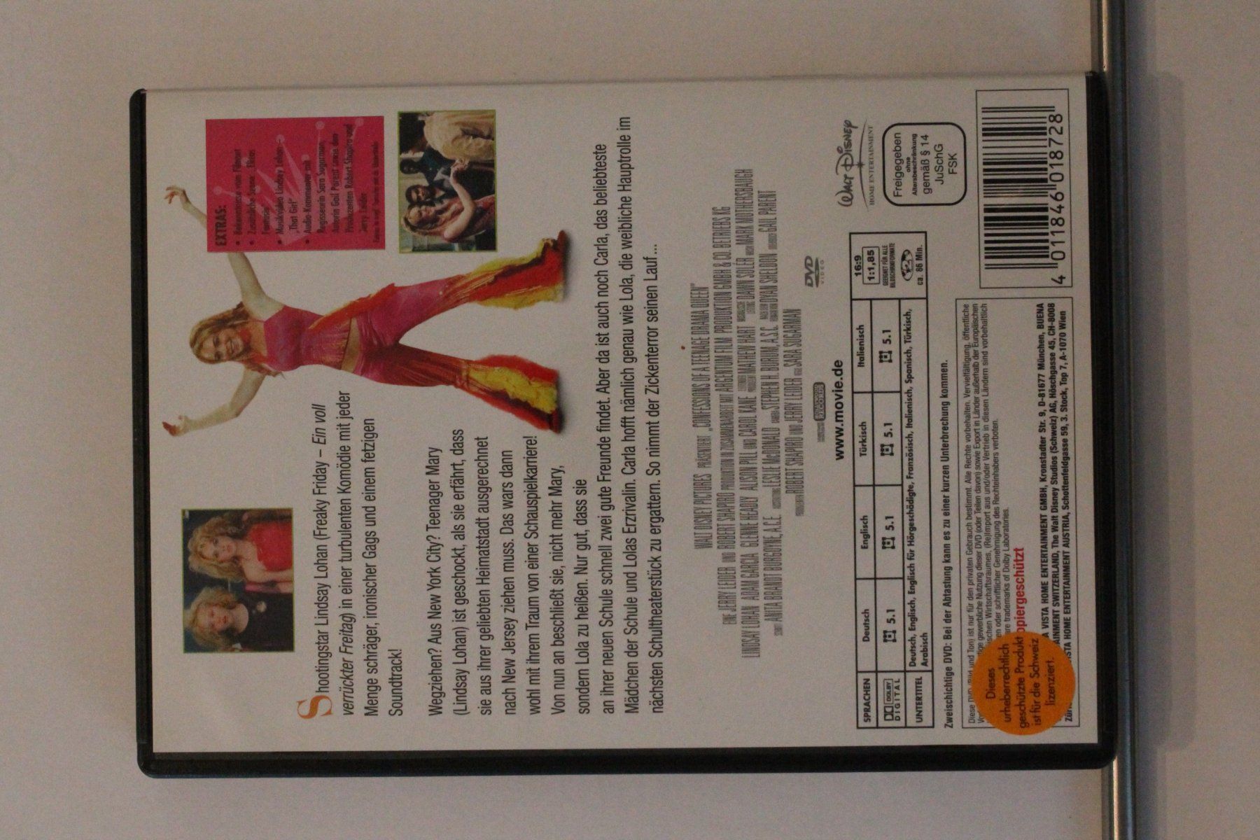 Tutti i DVDs: Bekenntnisse einer Highschool Diva – Usato da Grenchen venduto da Manuel.We 1