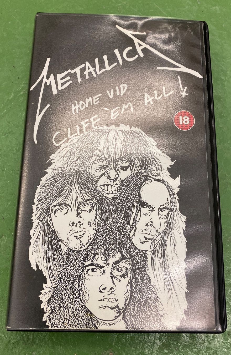 Alle VHS: Metallica: Home Vid Cliff 'Em All! – Gebraucht aus Basel von Ostschweiz06