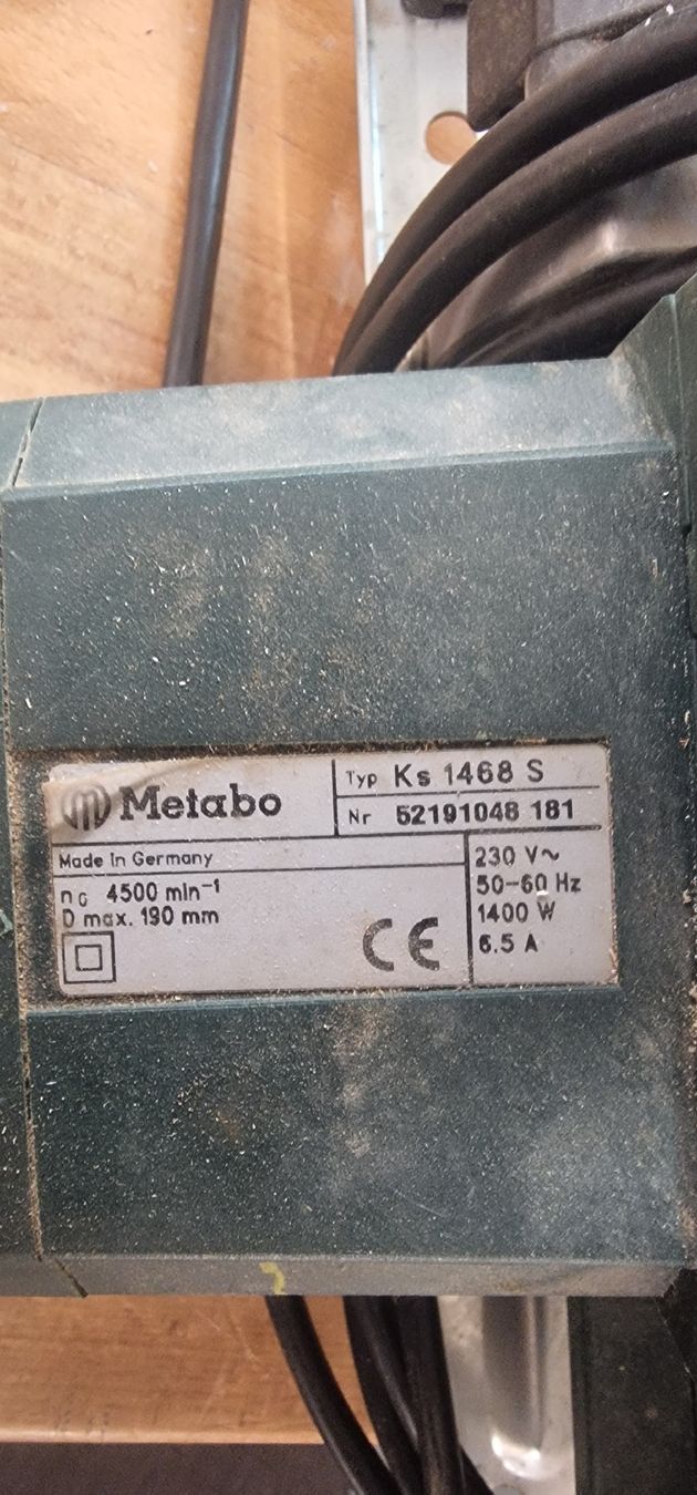 Metabo Scies: Metabo Handkreissäge – D'occasion à Willisau par romakl 1