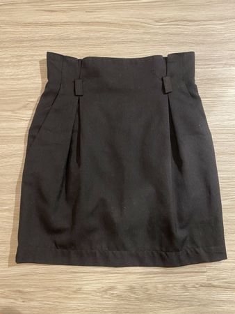Damen Vintage Minirock schwarz Grösse 34 Martinelli
