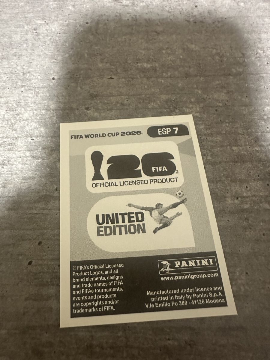 Panini Carte collezionabili: ESP 7 , FIFA WORLD CUP 2026 PANINI  – Nuovo (secondo la descrizione) da Frauenfeld venduto da 1PegPeg1 1