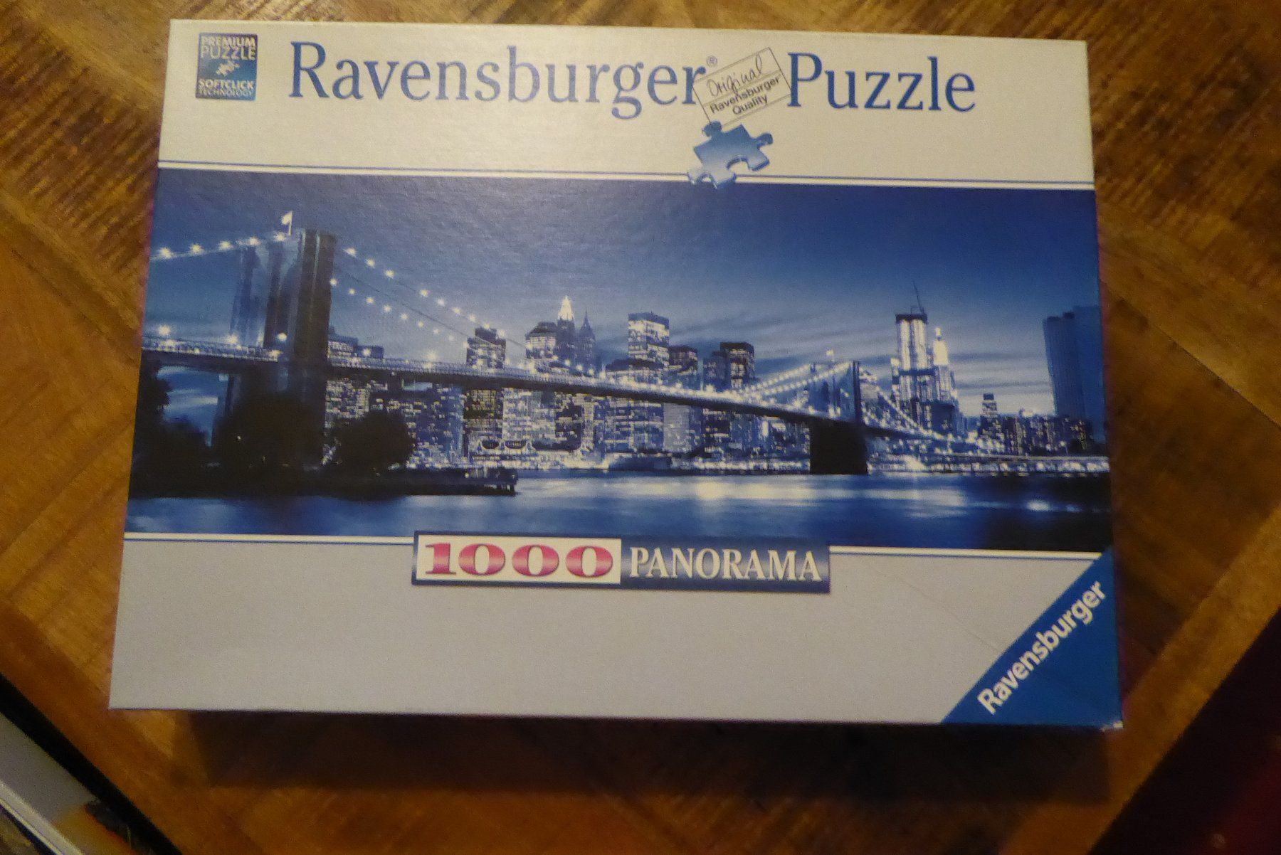 Ravensburger Puzzle: Panorama Ravensburger 1000 Puzzle Leuchtendes  New York – Usato da Sargans venduto da Benziner