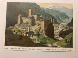 Castello di Mesocco 16. Jahrhundert E. Probst