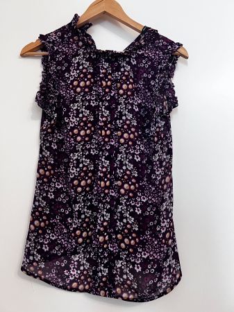 Jane Norman Floral summer blouse, fits size S/M
