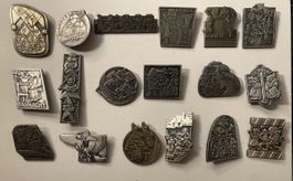 Baslerfasnachts Plakette Silber 1960-1979