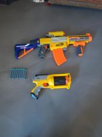 Nerf Gewehr und Pistole + 2 stk. Fast Shots Pistolen