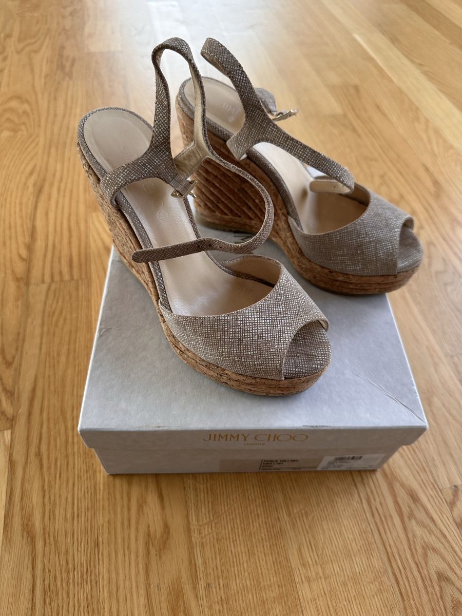 Jimmy Choo Scarpe da donna: Jimmy Choo Wedge 38.5 – Nuovo (secondo la descrizione) da Herrenschwanden venduto da mclaire.morrison