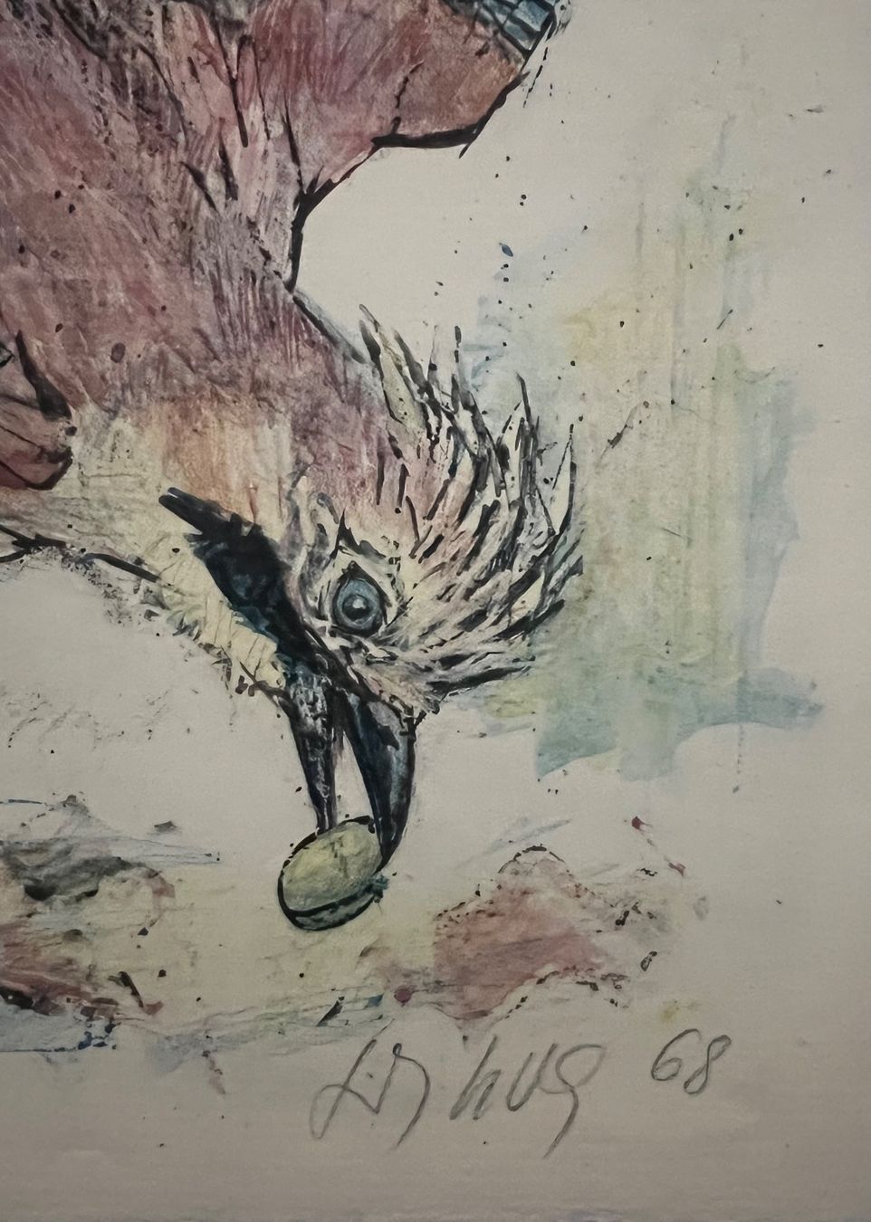 Grafiken & Lithographien: Fritz Hug, handsigniert, nummeriert – Gebraucht aus Rain von Pic-Ass 2