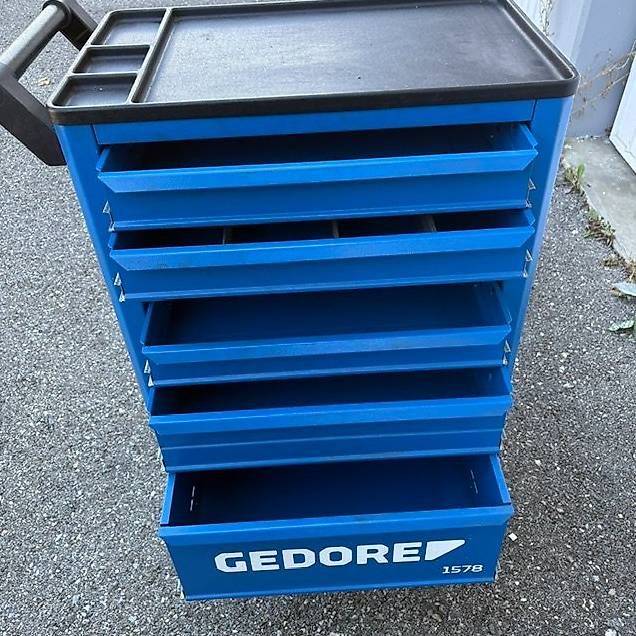 Banconi: Gedore Servante avec 6 tiroirs – Usato da Le Locle venduto da Sam54 2