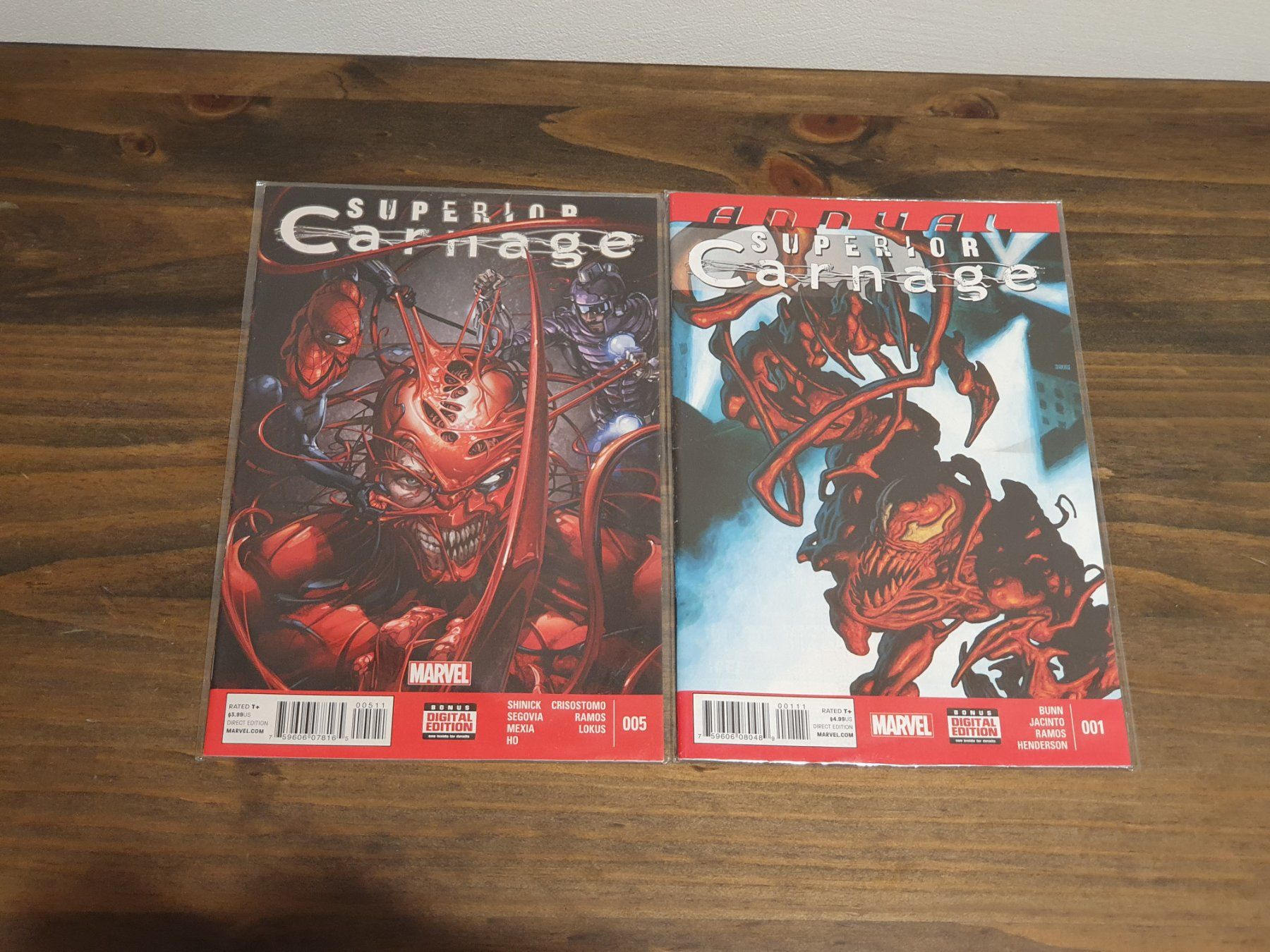 Comics: 4 Marvel Carnage Comics – Gebraucht aus Disentis/Mustér von cumpra_e_vendita 1