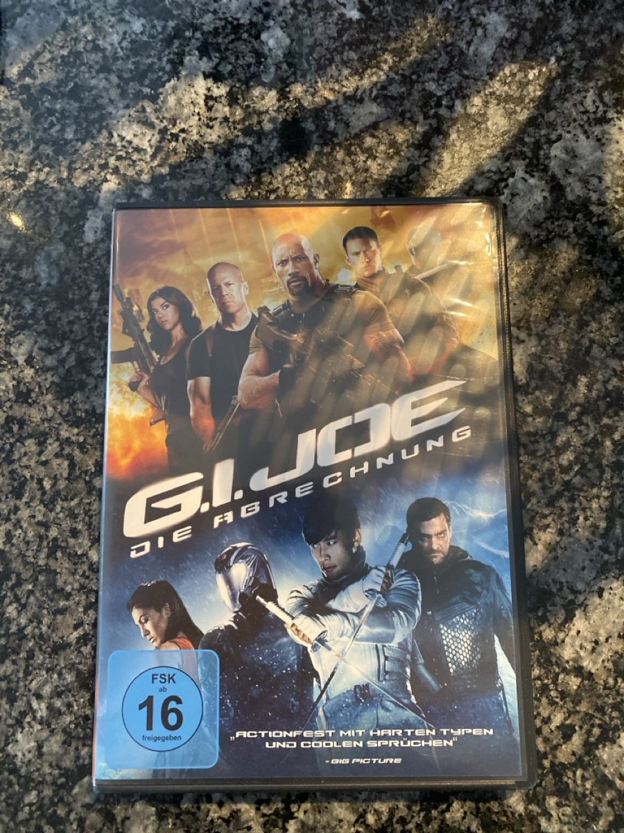 Tutti i DVDs: G.I. Joe - Die Abrechnung DVD – Usato da Wilen b. Wil venduto da Patricia11