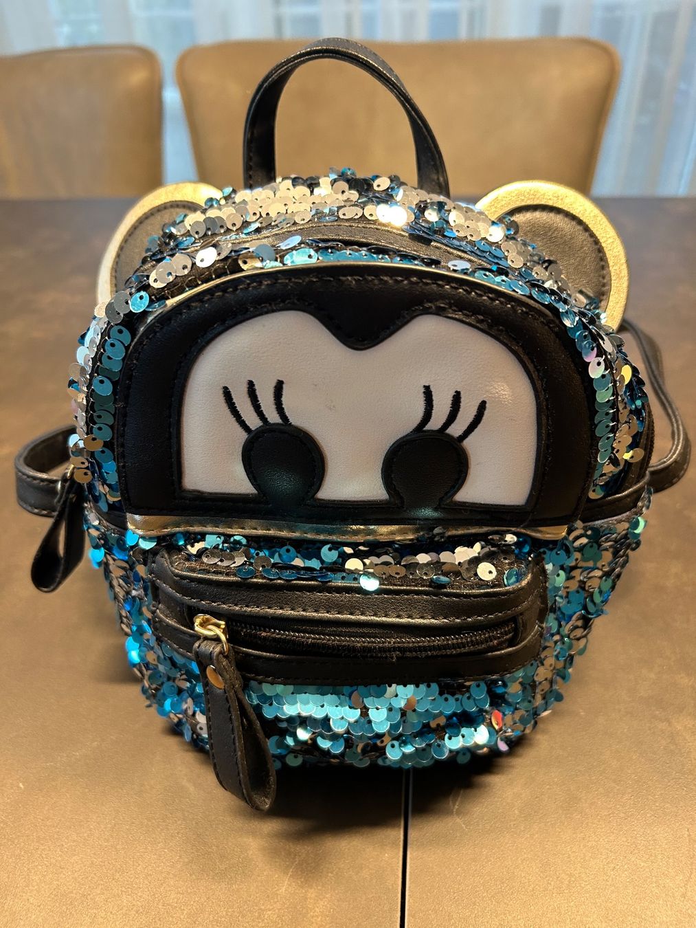 Borse & Zaini: Glitzernder Mini Rucksack mit Ohren – Usato da Sulz AG venduto da FantasyHouse