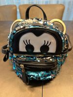 Glitzernder Mini Rucksack mit Ohren
