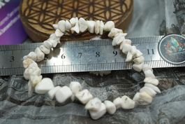 Howlith    Splitter elastisches Armband  Ab 1.-