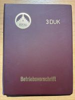 Betriebsvorschrift SAURER 3 DUK Manual Technic