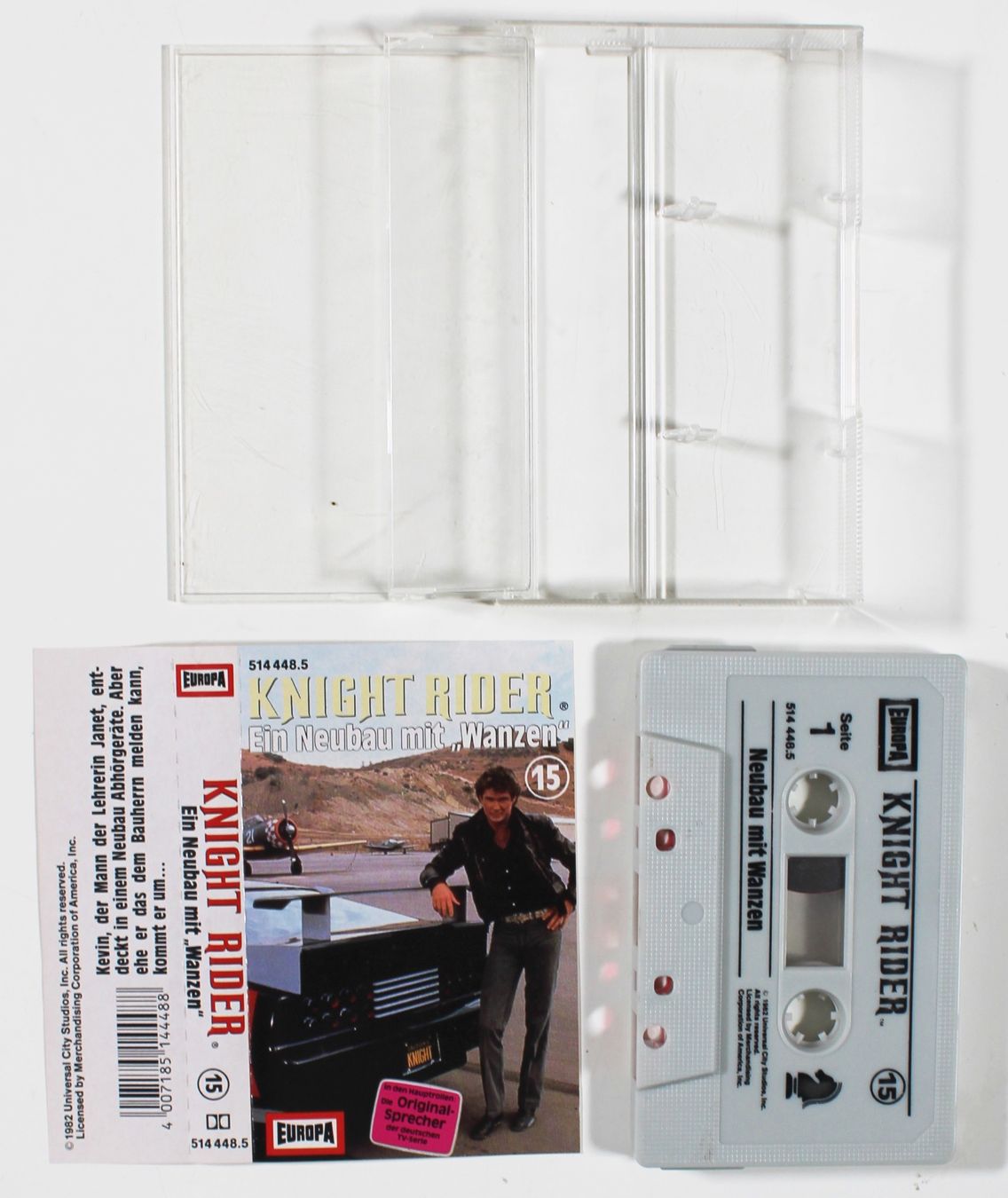 Musicassette: MC KNIGHT RIDER Folge 15 - EIN NEUBAU MIT "WANZEN" – Usato da Brüttisellen venduto da Collector-Corner 1