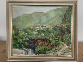 Ölgemälde A. Gautschi 1959, 65x57cm