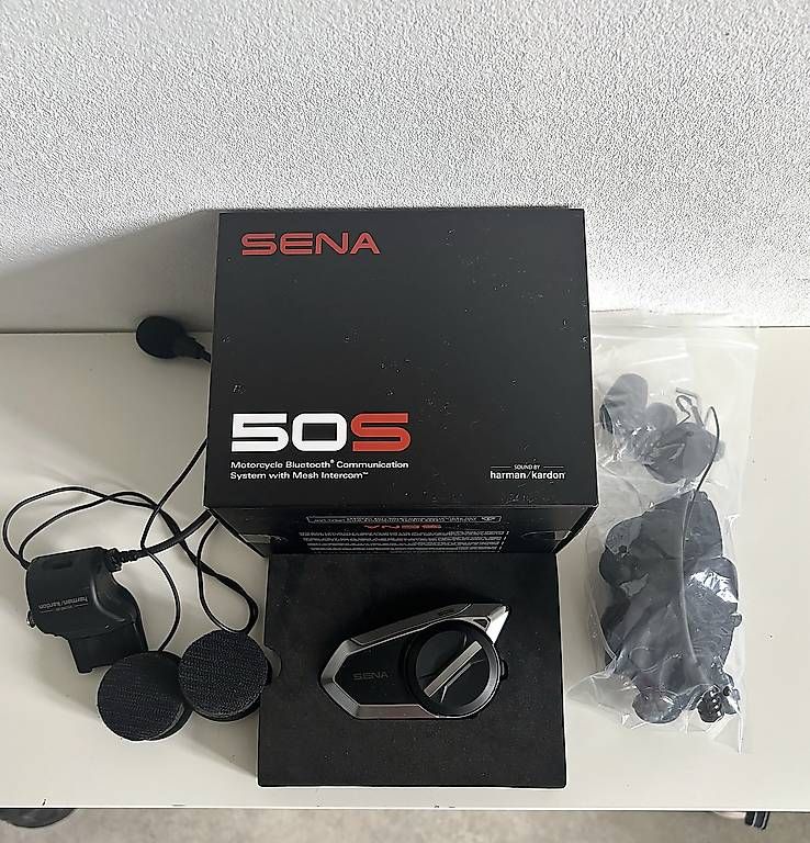 Casques audio: Sena 50S Headset  Mesh Intercom, komplett mit OVP – D'occasion à Rubigen par Joelsndrr