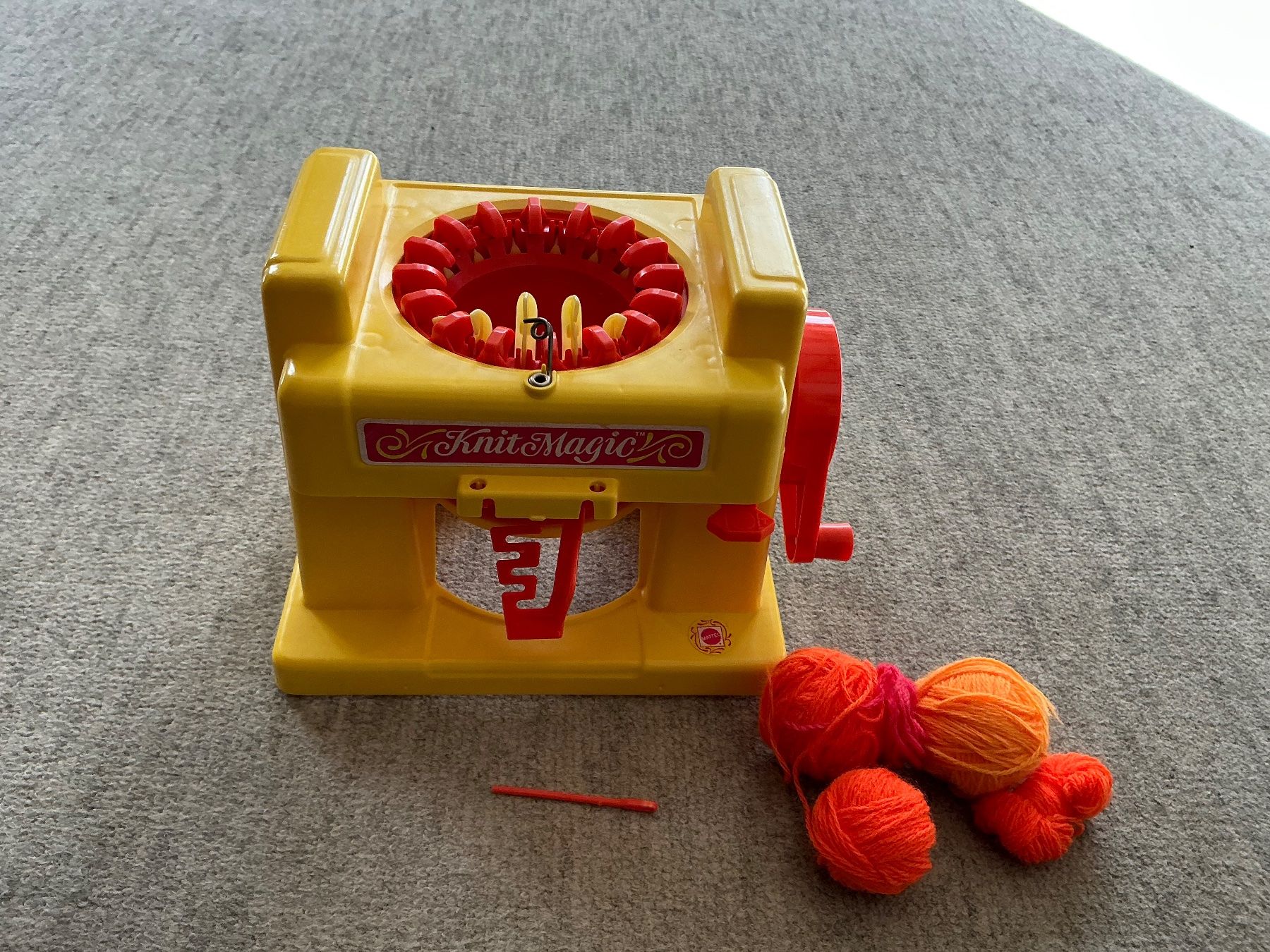 Giocattoli: antike Strickmaschine Mattel Knit Magic – Usato da Jona venduto da Jancy60 1