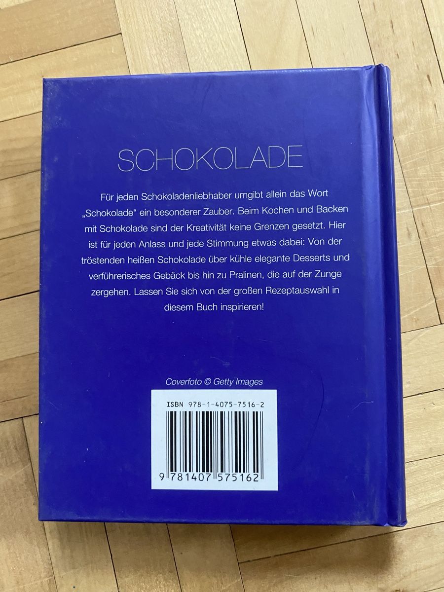 Libri: Kochbuch für Schokolade – Nuovo (secondo la descrizione) da Murgenthal venduto da anmedlung 1
