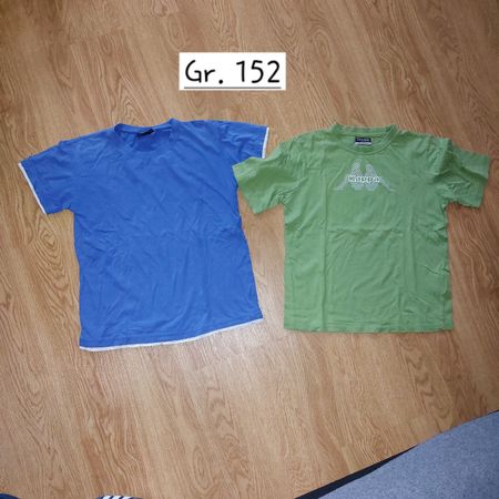2 T-Shirts, Gr. 152, Sommer, 1davon  Kappa Shirt, Top Zustan
