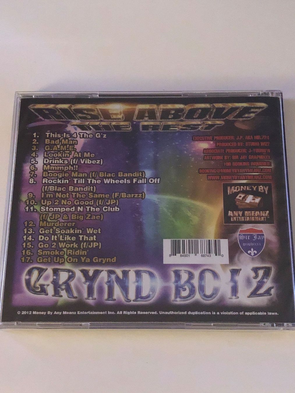 CDs: CD: Grynd Boiz - Rise Above The Rest – Neuf avec emballage d'origine à Oensingen par chilli63 1