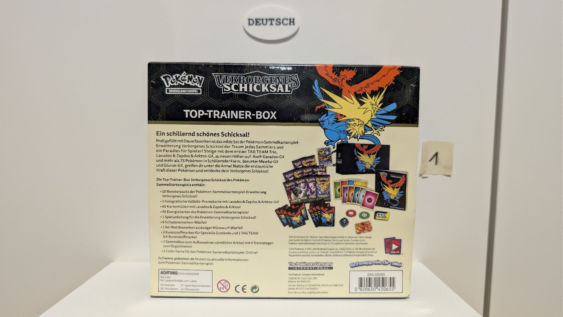 Pokémon Carte collezionabili: Pokemon TCG Top Trainer Box Verlorenes Schicksal dt – Nuovo e nell'imballaggio originale da Regensdorf venduto da Grischaluca 1