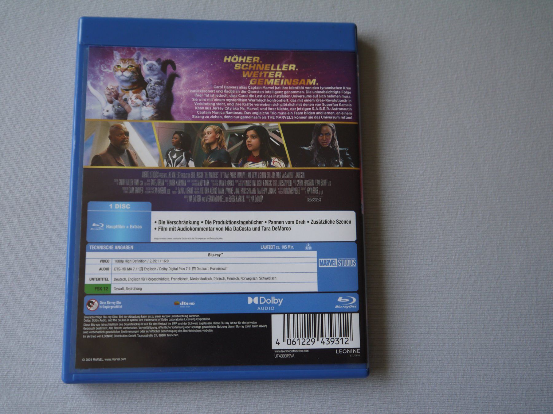 Alle DVDs: THE MARVELS - Captain Marvel 2 – Gebraucht aus Hagendorn von Blaf 1