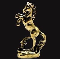 🐎Messing Pferd Dekoration: Eleganz für deinen Schreibtisch!