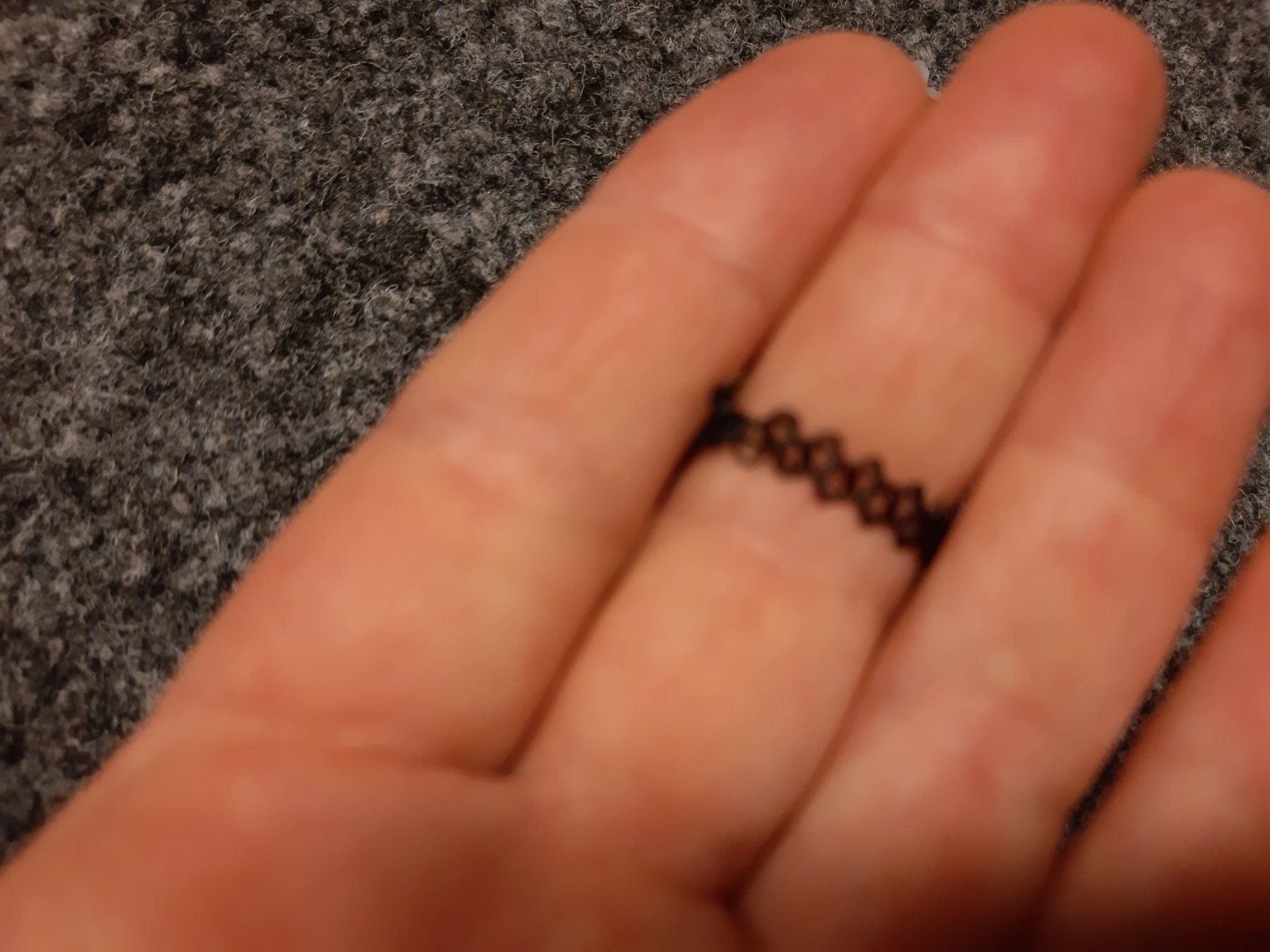 Bagues: Neue Tattoo Fingerringe – Neuf avec emballage d'origine à Schmitten FR par ReniStern 1