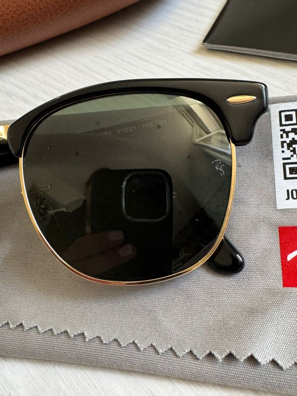 Ray-Ban Occhiali & Lenti: Ray-Ban Clubmaster Sonnenbrille – Usato da Auw venduto da Neo_z2rq 8