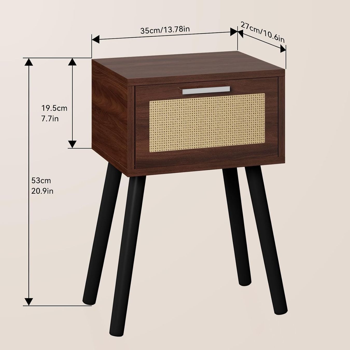 Comodini: Nachttisch, Beistelltisch, 2er Set – Nuovo (secondo la descrizione) da Pieterlen venduto da Plasticbox 6
