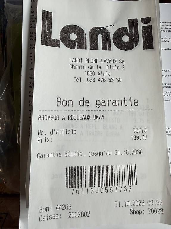 Trinciatrici: Broyeur de jardin  – Usato da Champéry venduto da yamachiche 2
