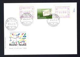ATM Basler TaubeTyp 10, Brief mit ETSt 17.6.1995