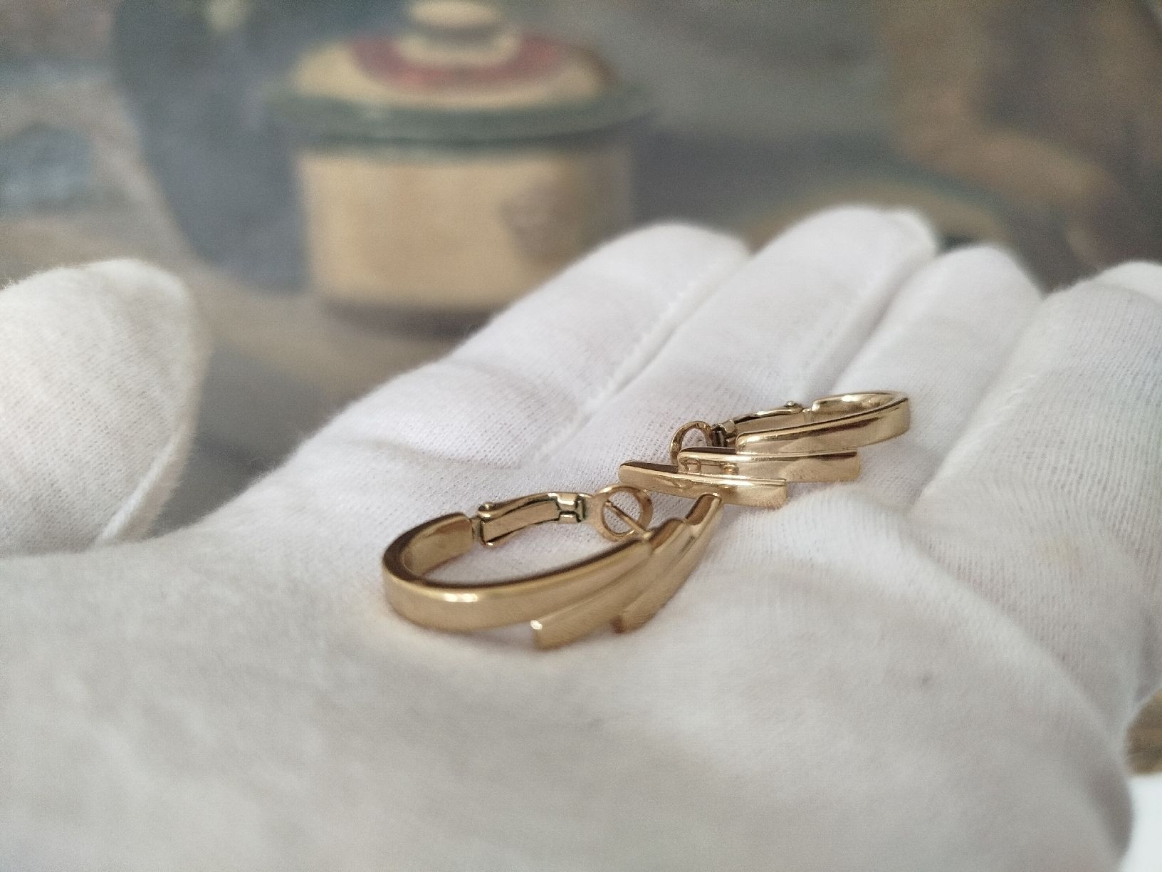 Pierre Lang Boucles d'oreille: Pierre Lang Ohringe vergoldet. – D'occasion à Rupperswil par Annet.Dann888 2