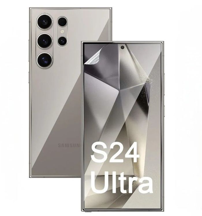 Samsung Galaxy S24 Ultra - Display Schutzfolie Hydrogel Film