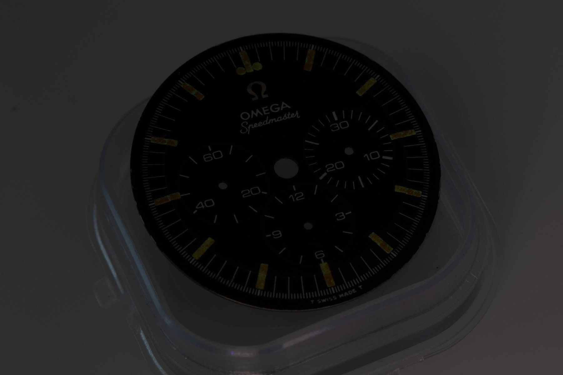 Omega Orologi: Omega Speedmaster Ed White step dial applied logo – Usato da Epalinges venduto da bracelet123 6