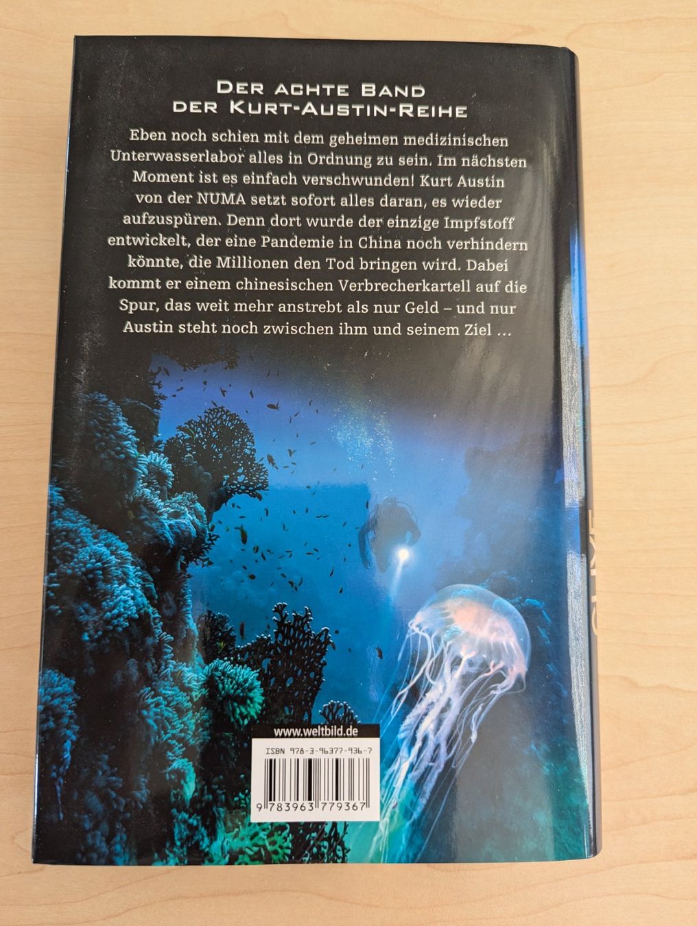 Livres: Clive Cussler - Eiskalte Brandung – D'occasion à Spiez par Crazyduck 1