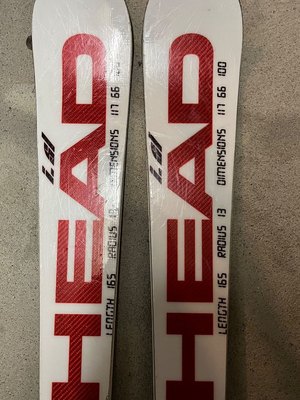 Head Worldcup SL Ski 165cm (Gebraucht) in Hochdorf für CHF 200