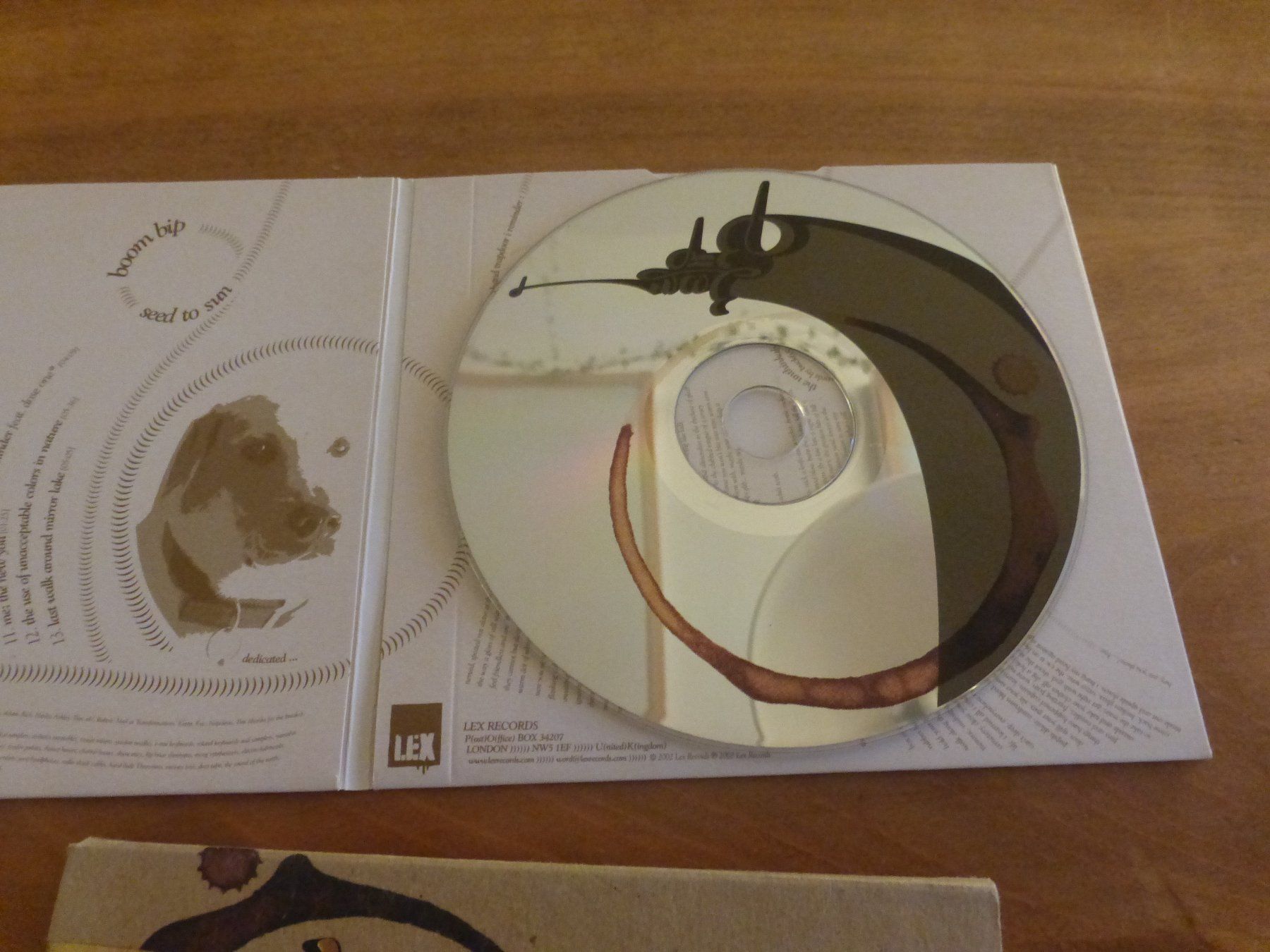 CD: Boom Bip - seed to sun – Usato da Zumikon venduto da psisound 3