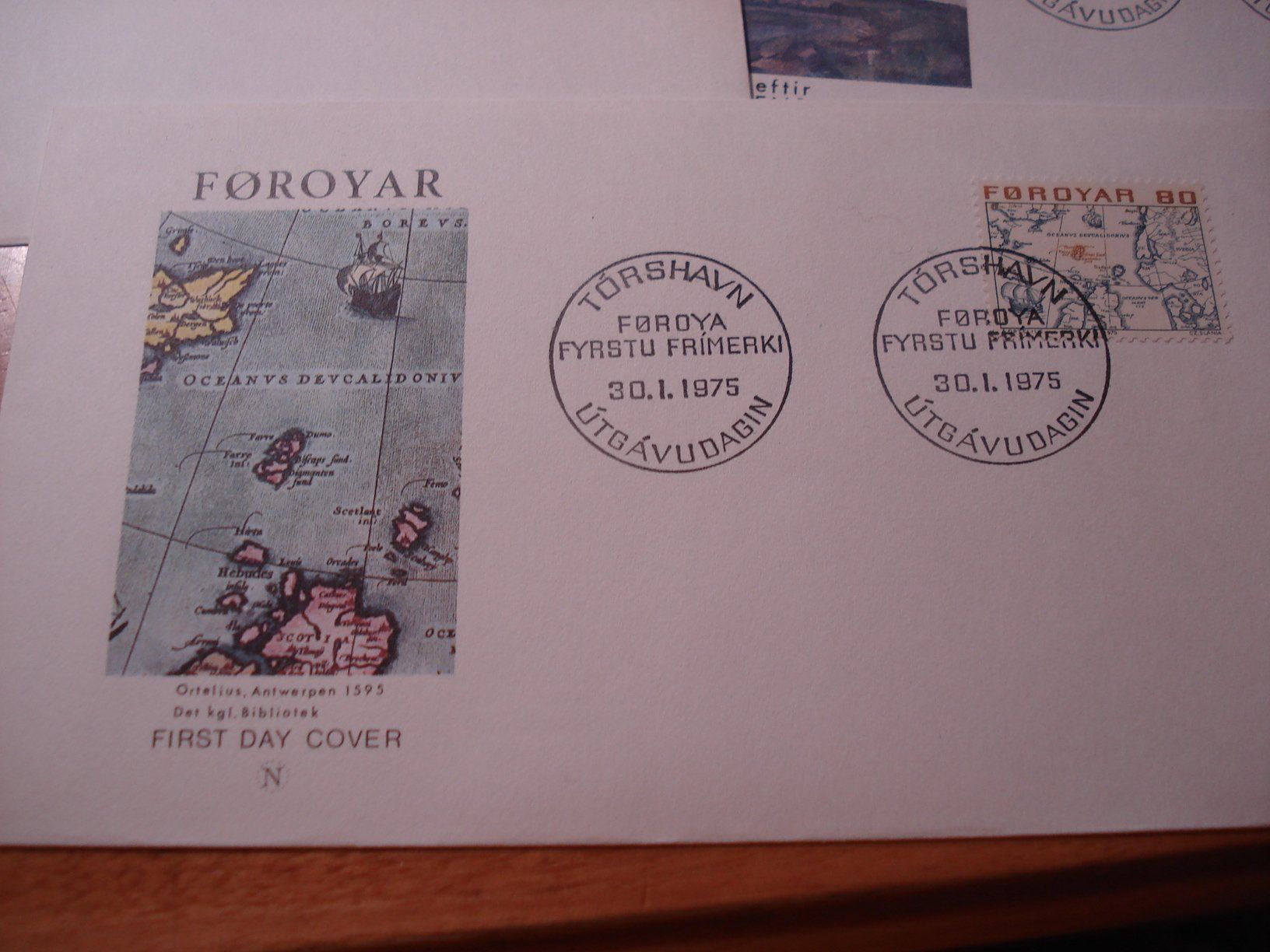 Tutti i francobolli: 7 FDC  Färöer, um 1975 – Usato da Niederwil AG venduto da morostahu