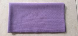 Bündchen Tricot Stoff lila