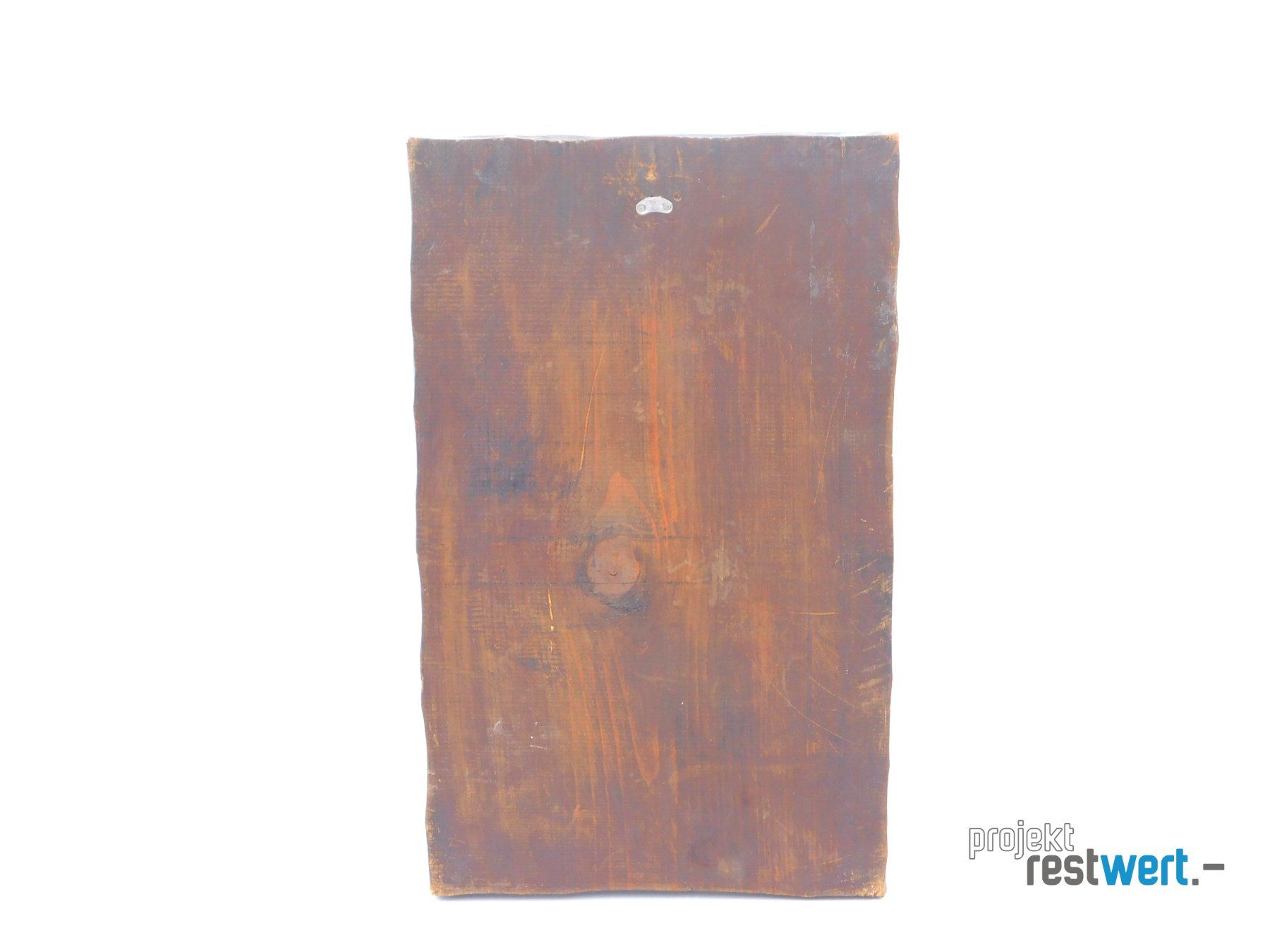 Poster & Bilder: Holzbild eines Dorfschmieds – Gebraucht aus Bülach von restwert_buelach 1